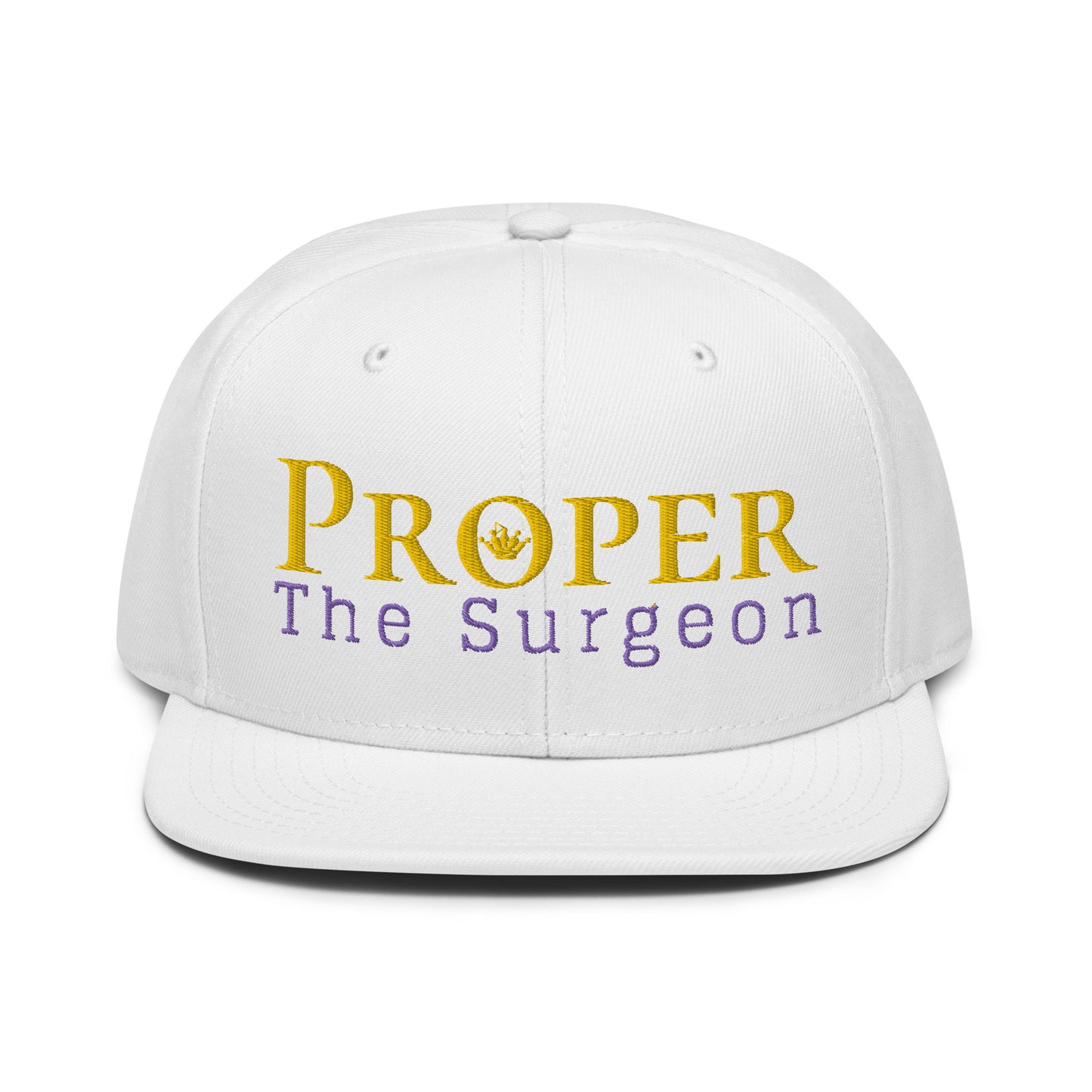 Proper The Surgeon Royal Combo (Gold/Purple/Gold) II Snapback Hat