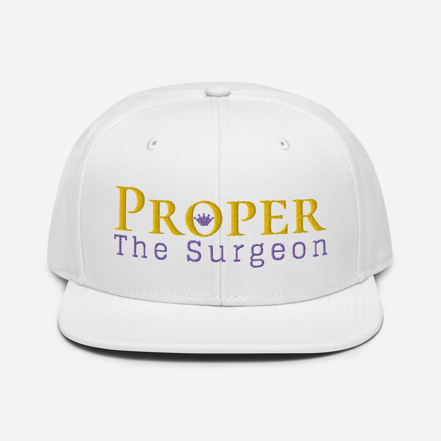 Proper The Surgeon Royal Combo (Gold/Lila/Lila) II Snapback-Kappe