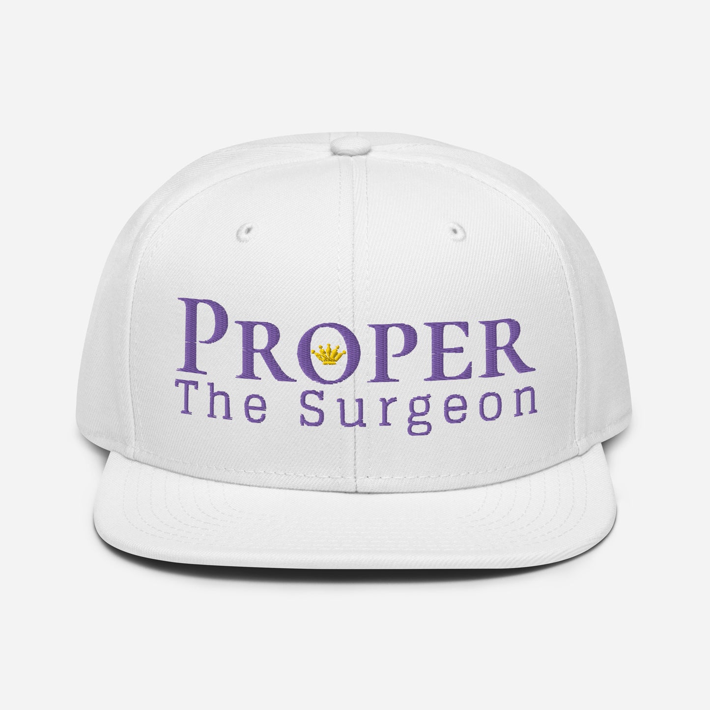 Proper The Surgeon Royal Combo (Lila/Lila/Gold) II Snapback-Mütze