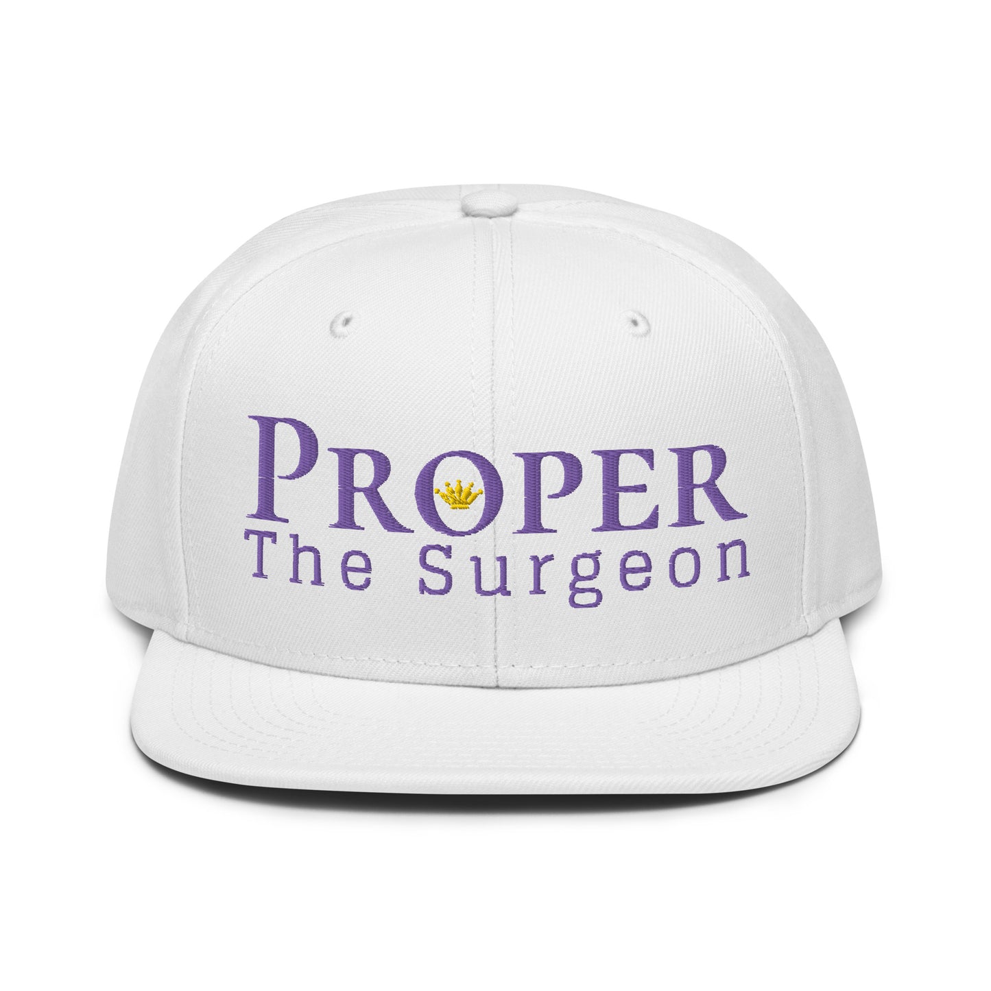 Proper The Surgeon Royal Combo (Lila/Lila/Gold) II Snapback-Mütze