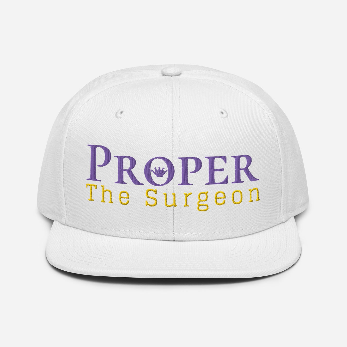 Proper The Surgeon Royal Combo (Purple/Gold/Purple) II Snapback Hat