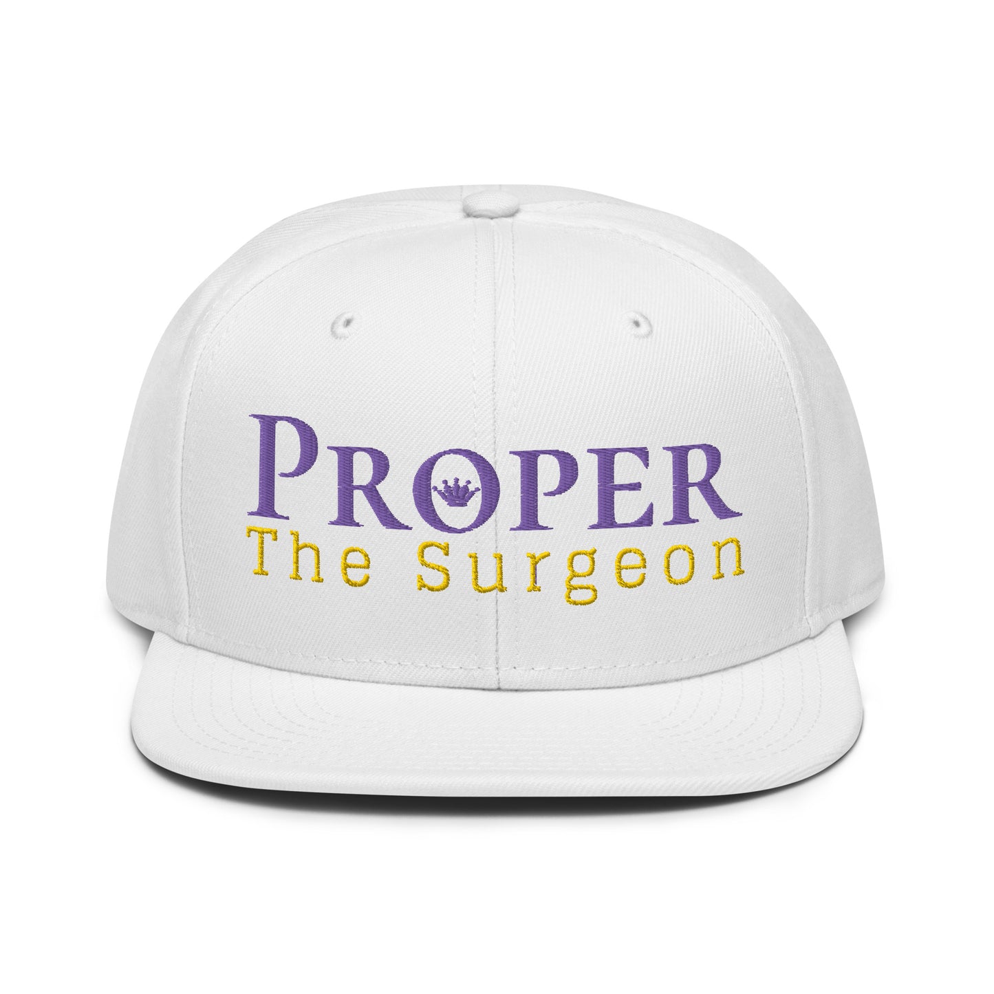 Proper The Surgeon Royal Combo (Purple/Gold/Purple) II Snapback Hat