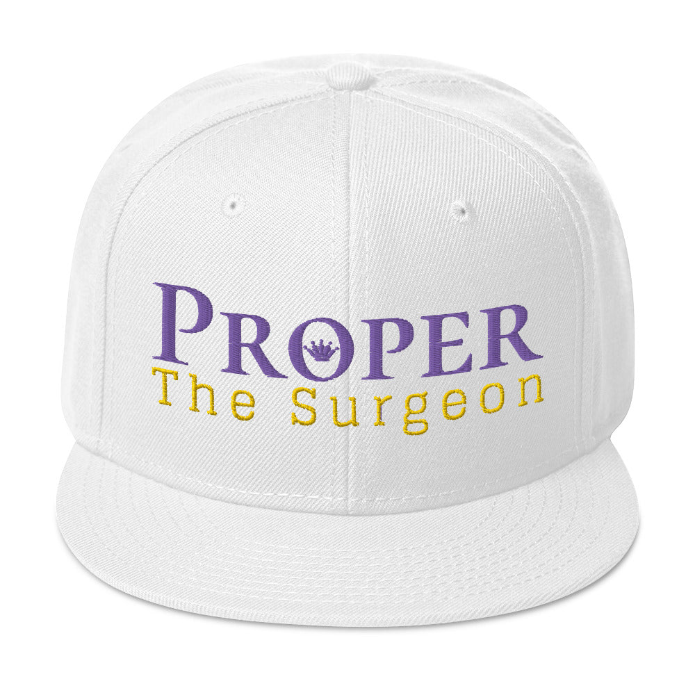 Proper The Surgeon Royal Combo (Purple/Gold/Purple) II Snapback Hat
