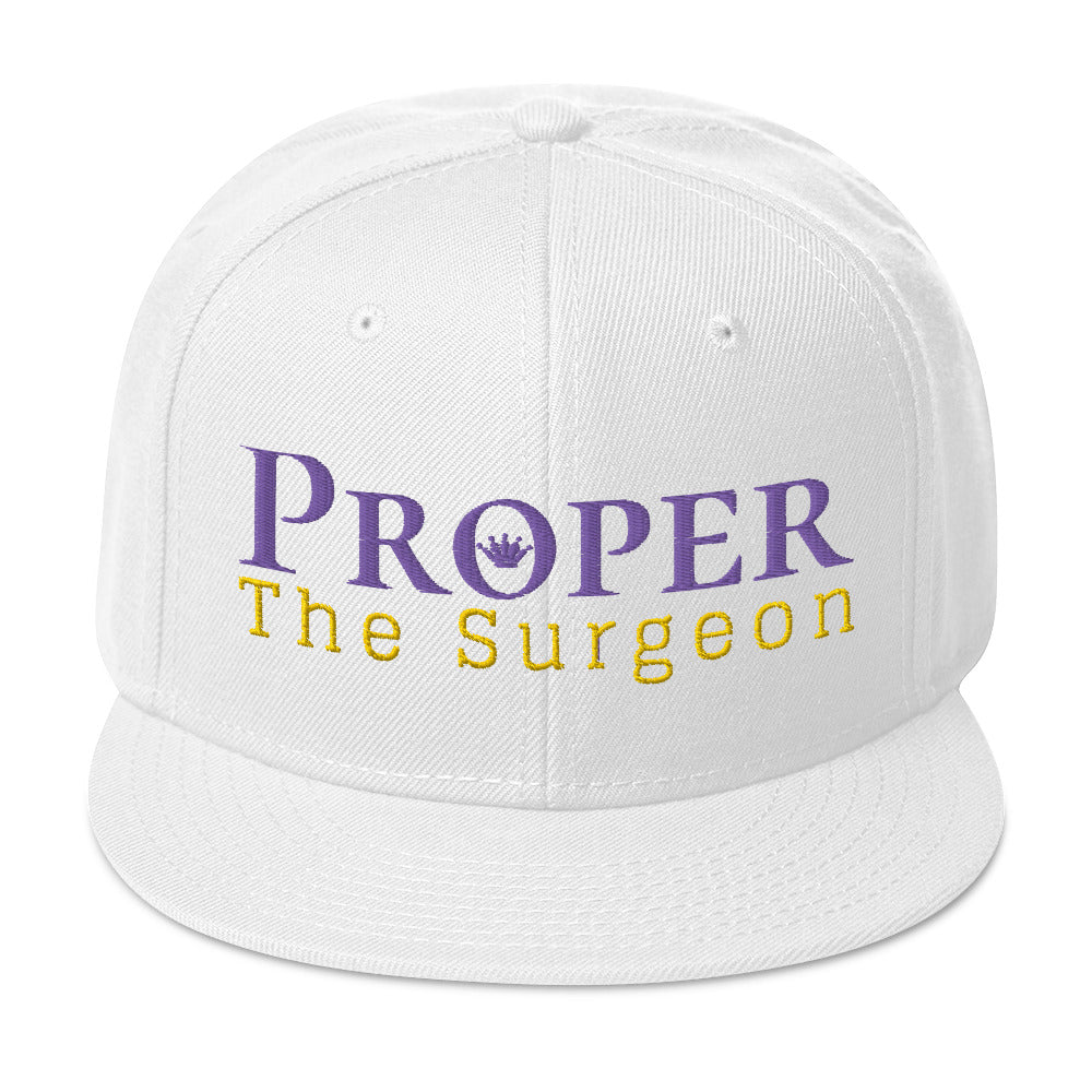 Proper The Surgeon Royal Combo (Purple/Gold/Purple) II Snapback Hat