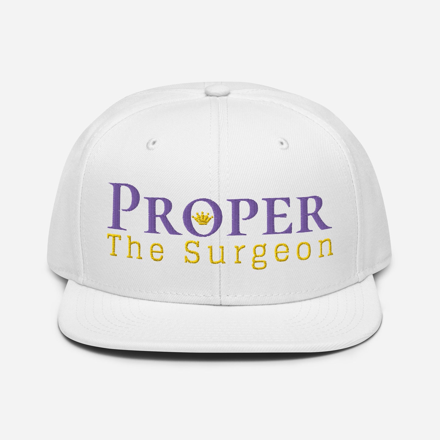 Proper The Surgeon Royal Combo (púrpura/oro/oro) II gorra snapback