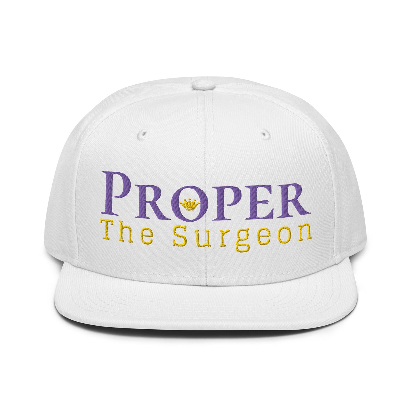 Proper The Surgeon Royal Combo (púrpura/oro/oro) II gorra snapback