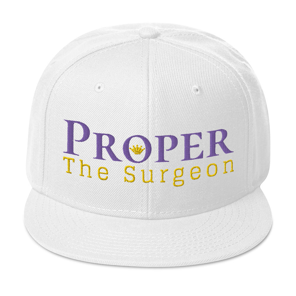 Proper The Surgeon Royal Combo (púrpura/oro/oro) II gorra snapback