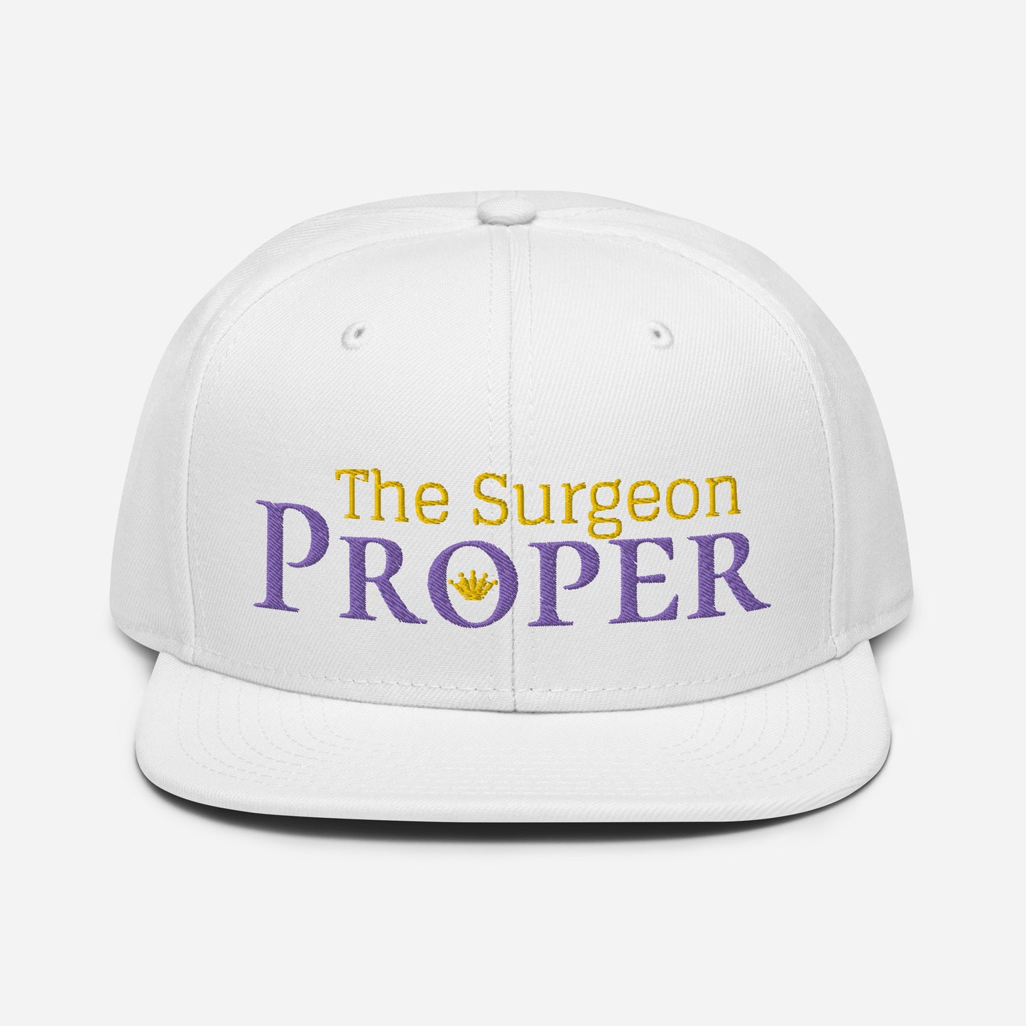 Proper The Surgeon Royal Combo (Purple/Gold/Gold) I Snapback Hat
