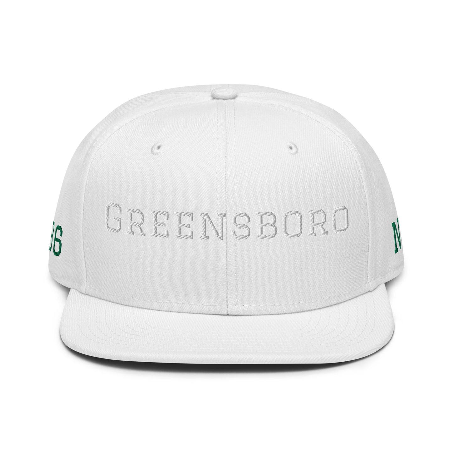 Greensboro ‘White/Kelly Green’ (Snapback)
