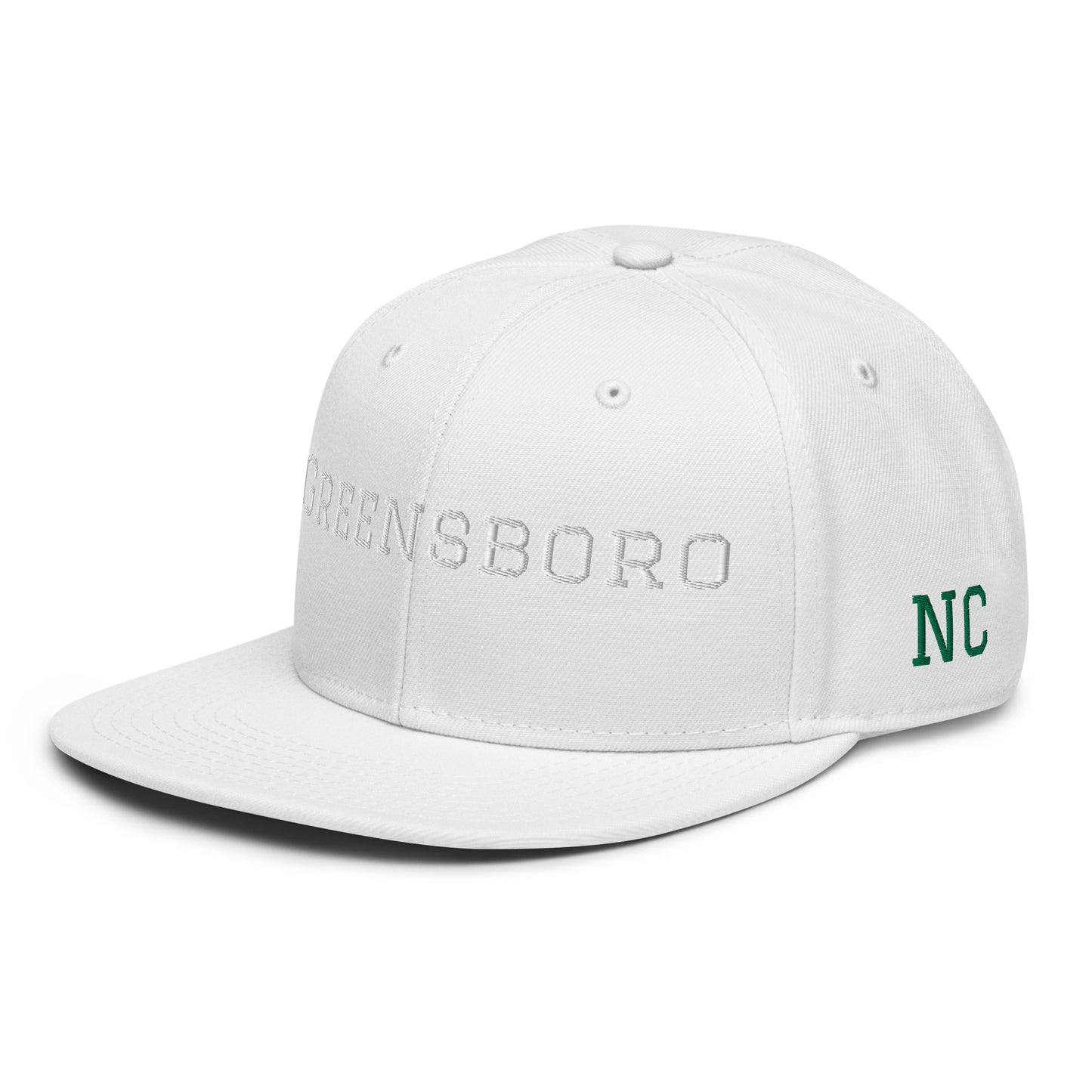 Greensboro ‘White/Kelly Green’ (Snapback)