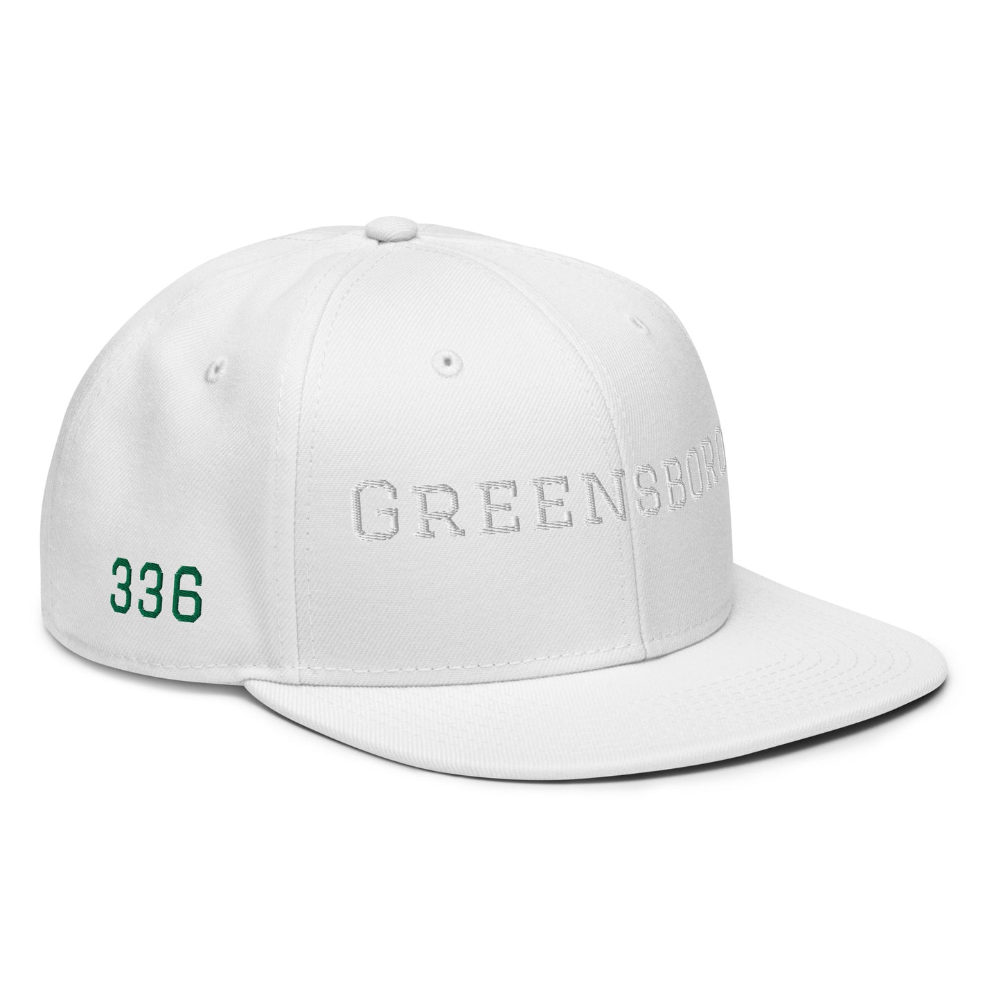 Greensboro ‘White/Kelly Green’ (Snapback)
