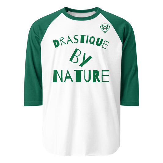 Drastique By Nature Kelly Green Raglan Shirt