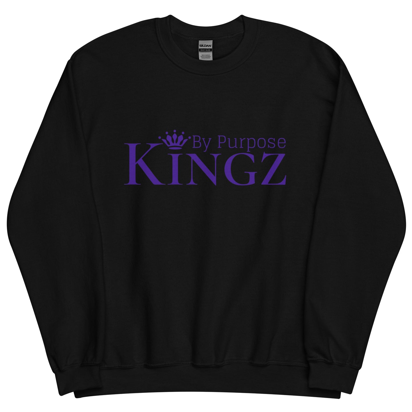 Sweatshirt „Kingz By Purpose“ in Königsviolett