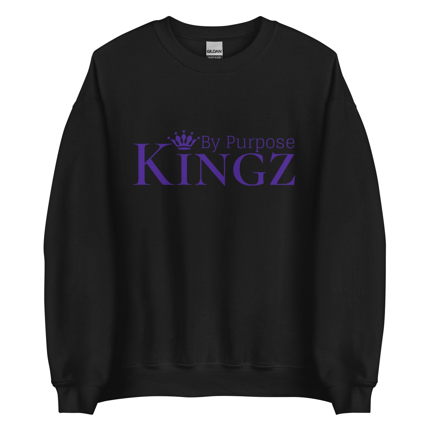 Sweatshirt „Kingz By Purpose“ in Königsviolett