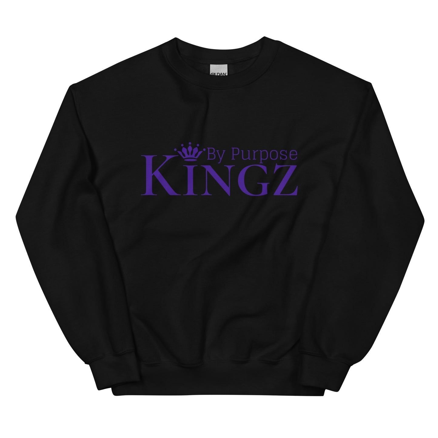 Sweatshirt „Kingz By Purpose“ in Königsviolett