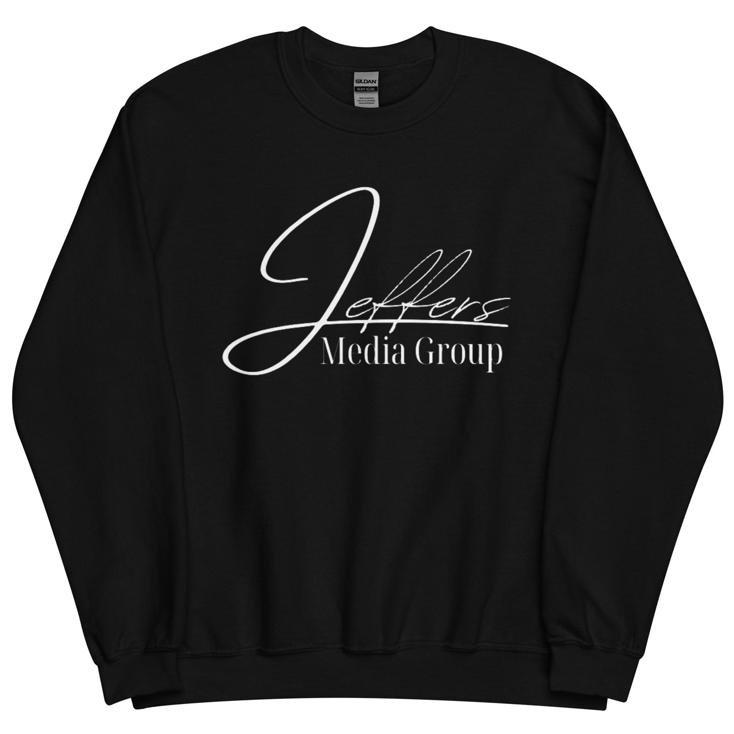 Weißes Sweatshirt der Jeffers Media Group