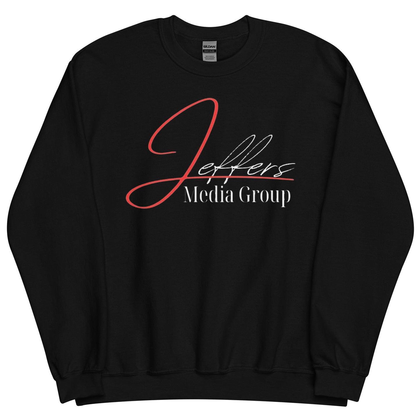 Jeffers Media Group – Sweatshirt „J/Weiß“ in Rot