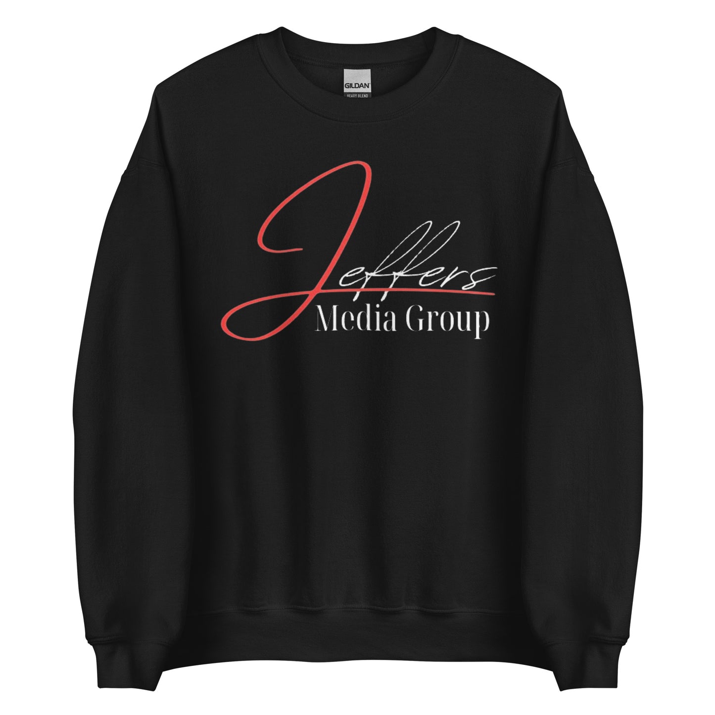 Jeffers Media Group – Sweatshirt „J/Weiß“ in Rot