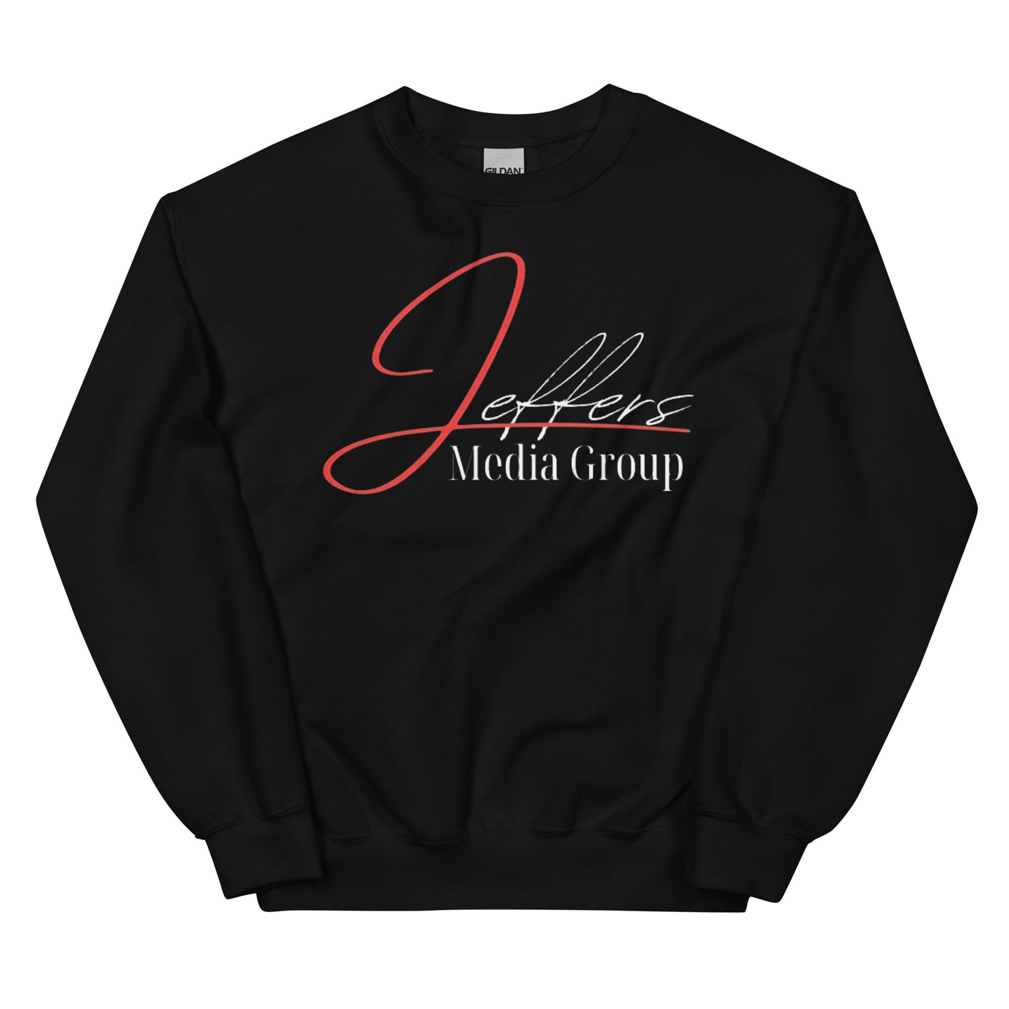Jeffers Media Group – Sweatshirt „J/Weiß“ in Rot