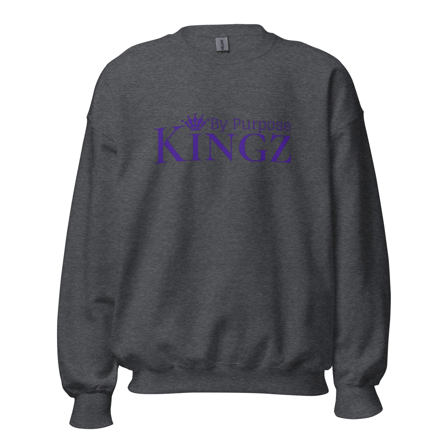 Sweatshirt „Kingz By Purpose“ in Königsviolett