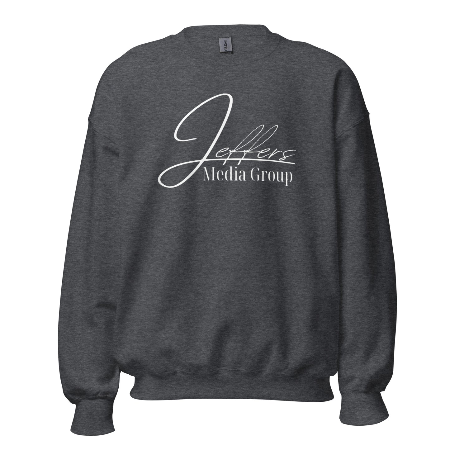 Weißes Sweatshirt der Jeffers Media Group