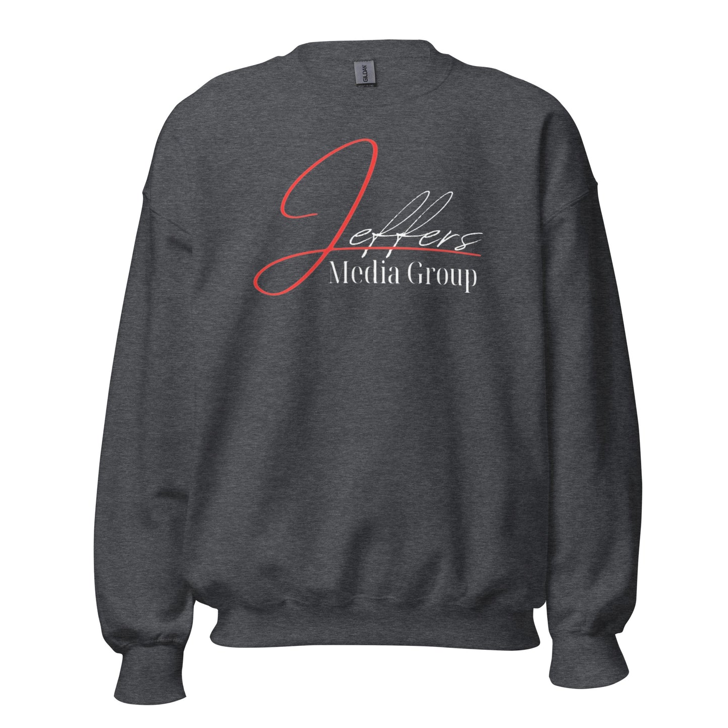 Jeffers Media Group – Sweatshirt „J/Weiß“ in Rot