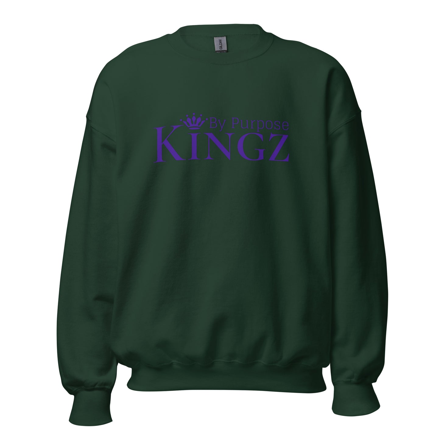 Sweatshirt „Kingz By Purpose“ in Königsviolett