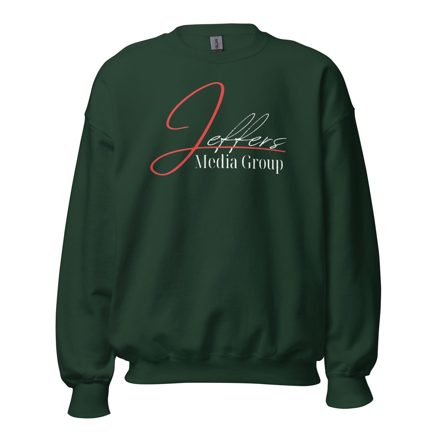 Jeffers Media Group – Sweatshirt „J/Weiß“ in Rot