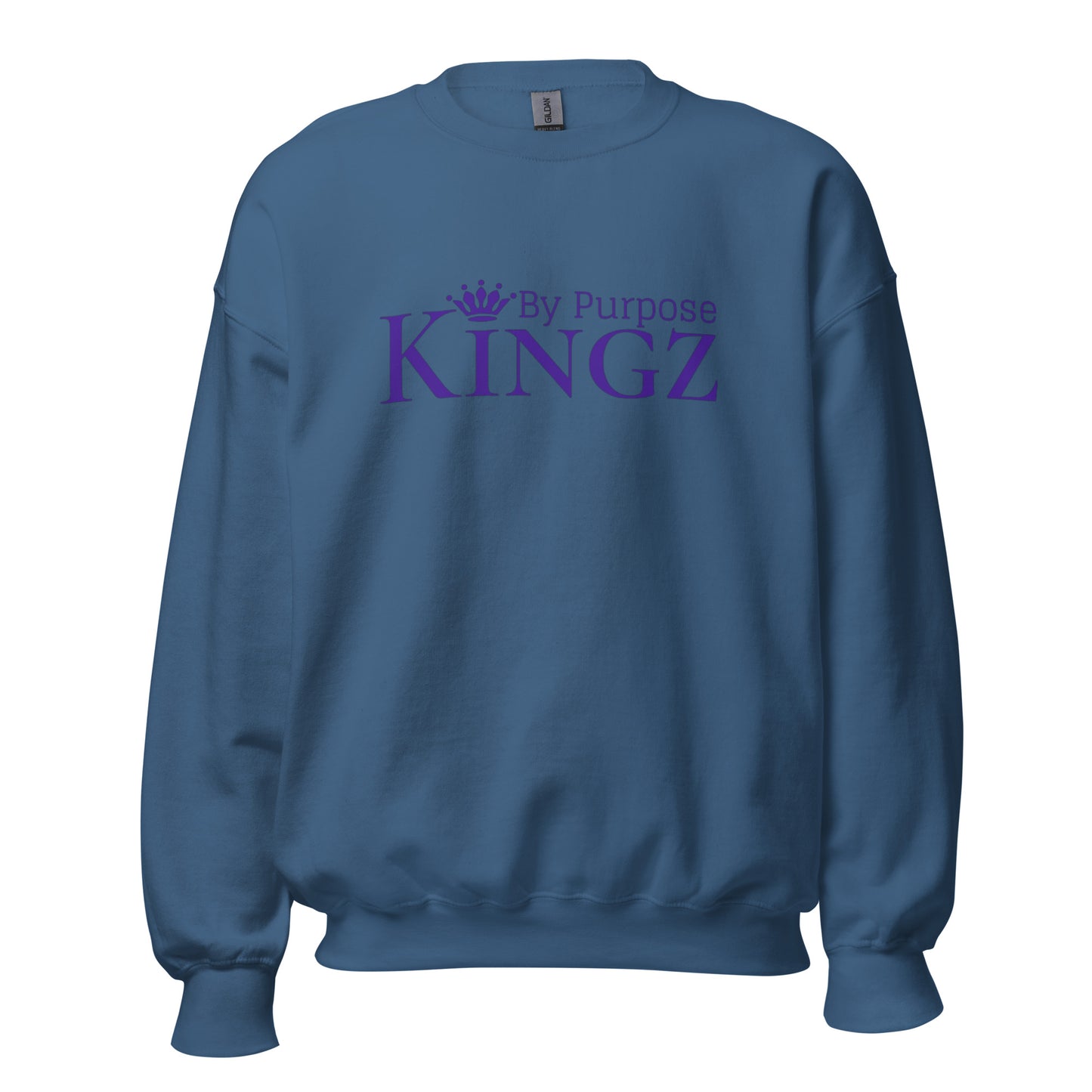 Sweatshirt „Kingz By Purpose“ in Königsviolett