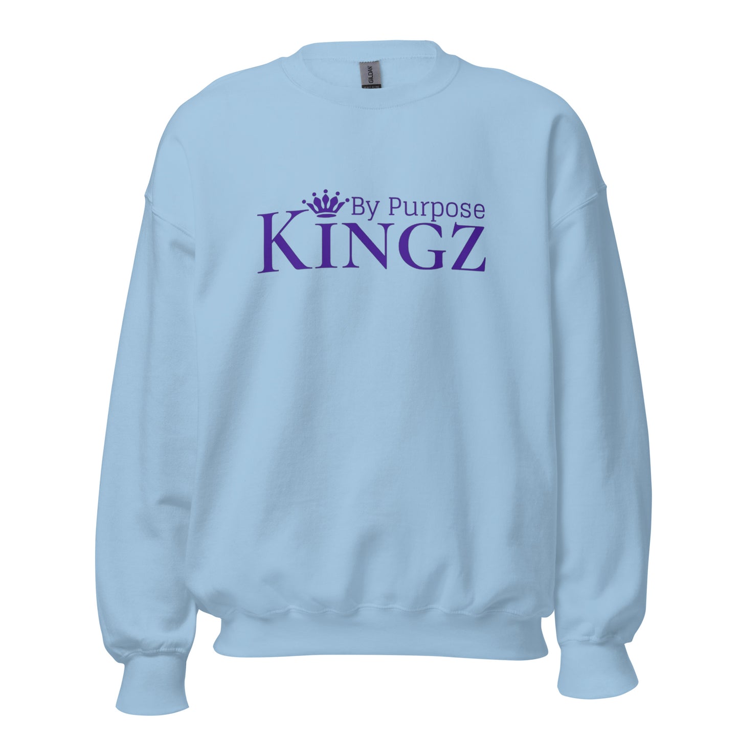 Sweatshirt „Kingz By Purpose“ in Königsviolett