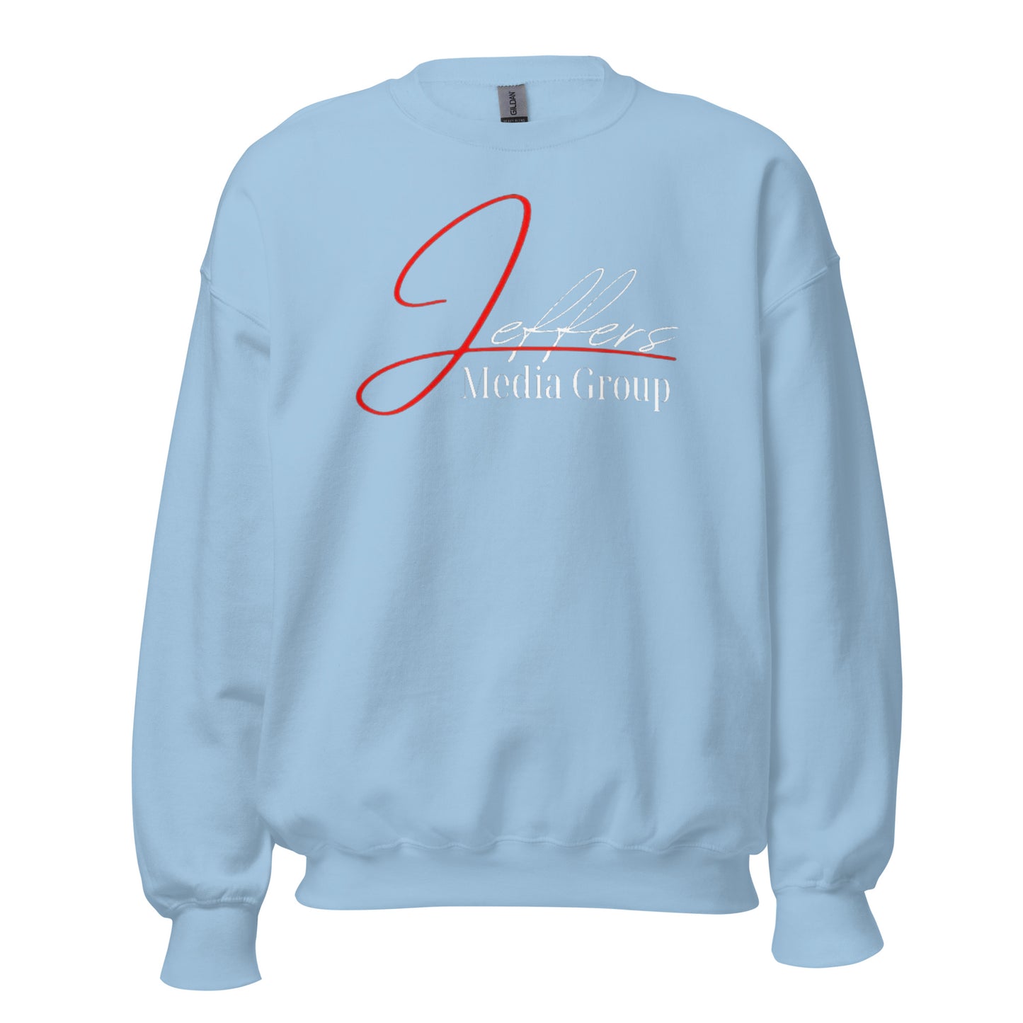 Jeffers Media Group – Sweatshirt „J/Weiß“ in Rot