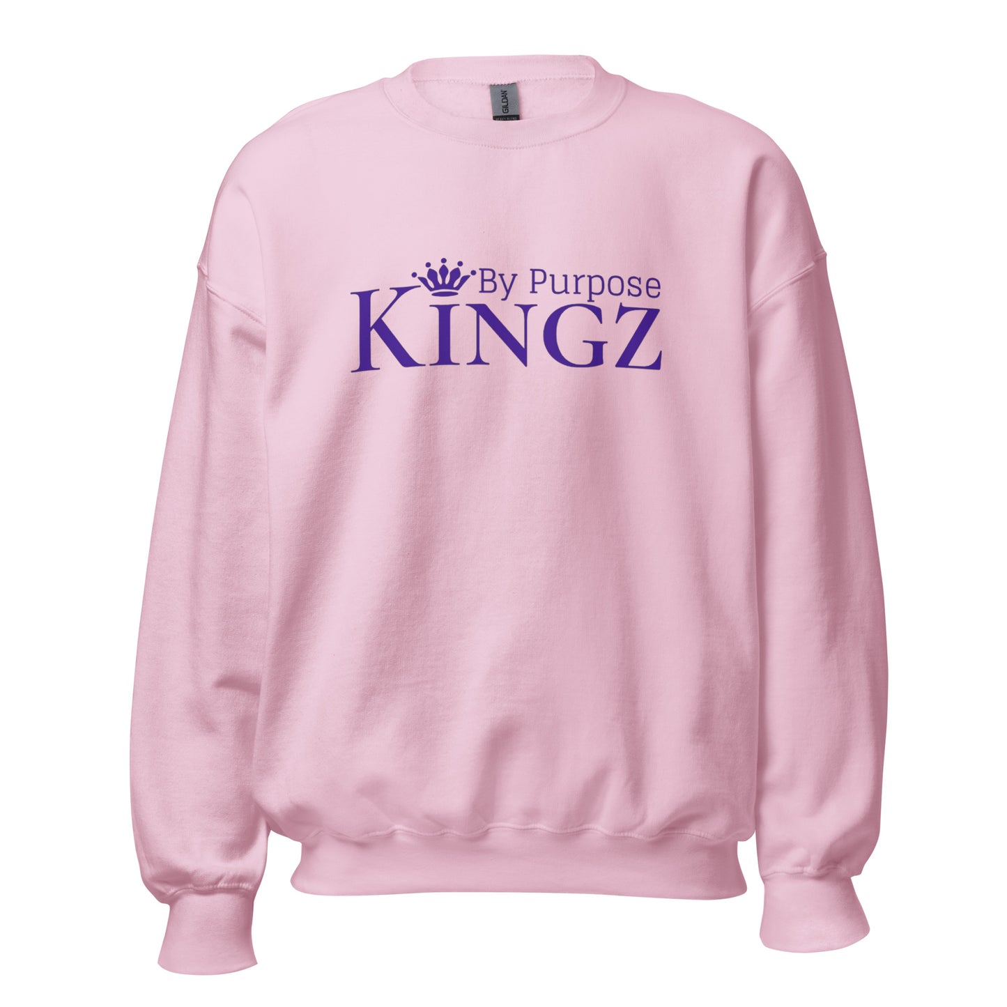 Sweatshirt „Kingz By Purpose“ in Königsviolett