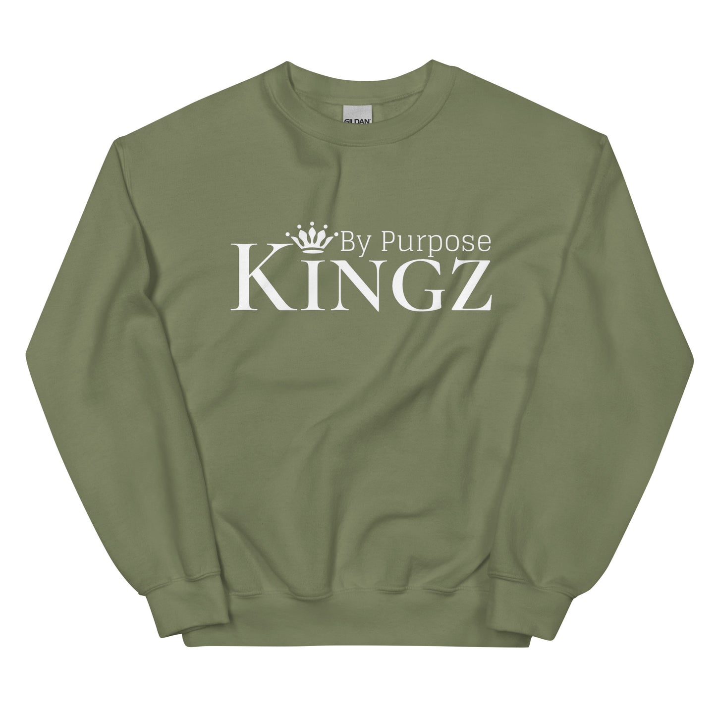 Weißes Sweatshirt „Kingz By Purpose“