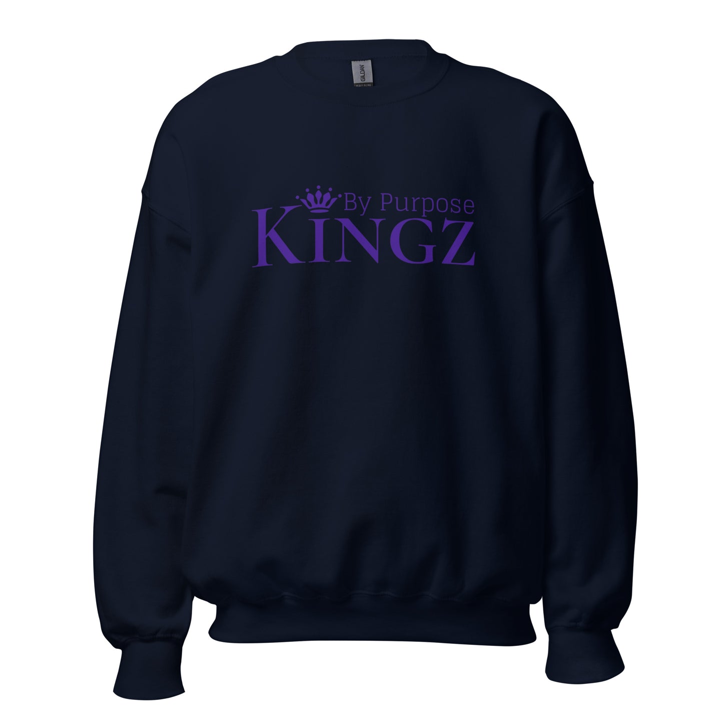 Sweatshirt „Kingz By Purpose“ in Königsviolett