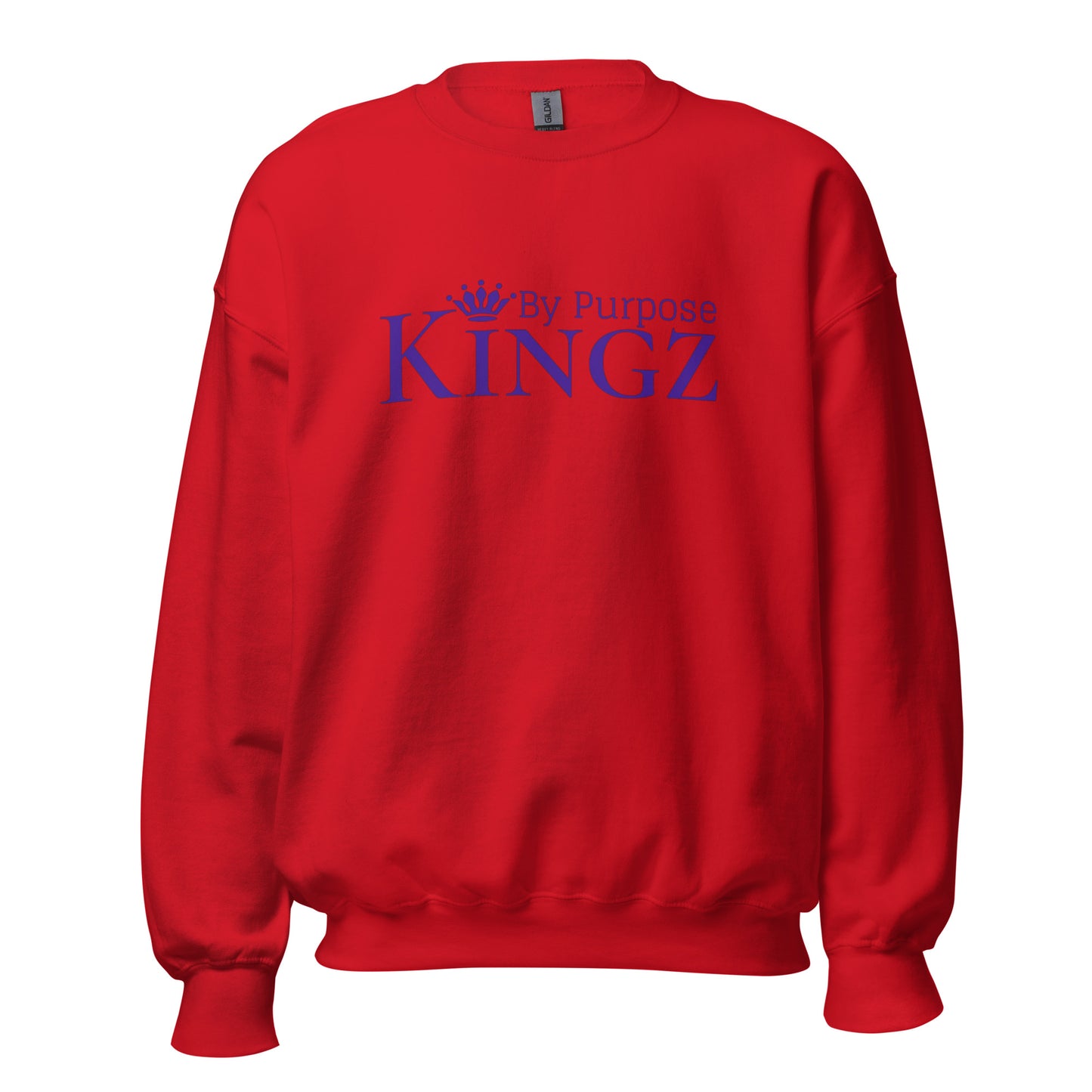 Sweatshirt „Kingz By Purpose“ in Königsviolett