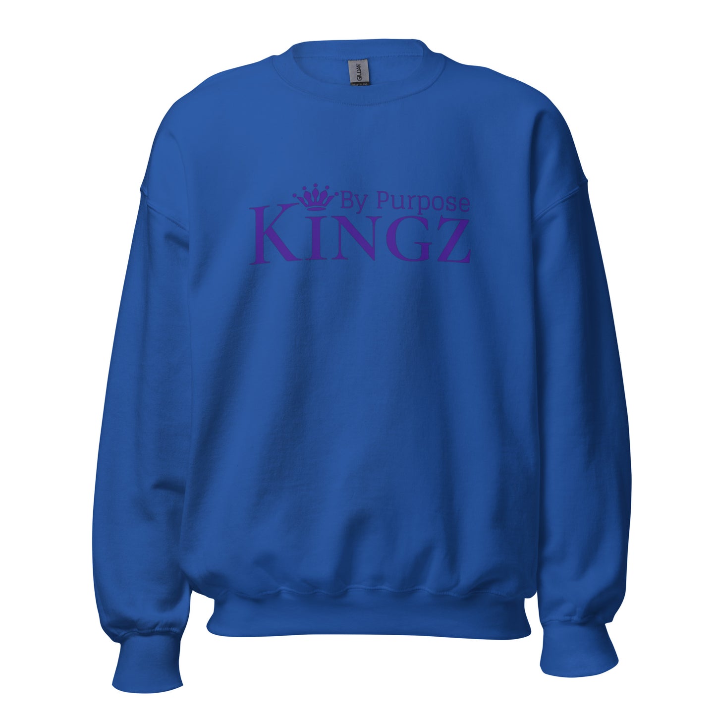 Sweatshirt „Kingz By Purpose“ in Königsviolett