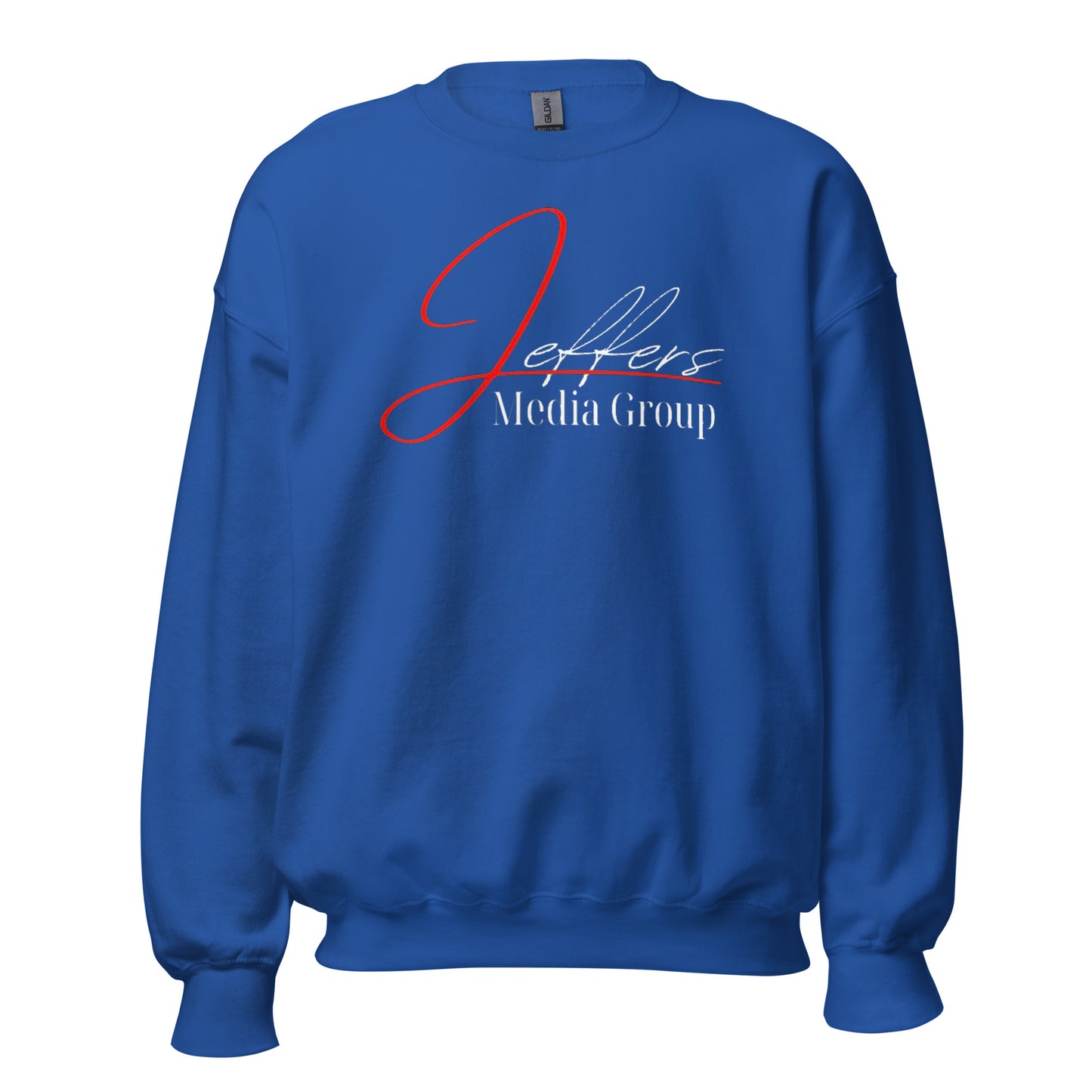 Jeffers Media Group – Sweatshirt „J/Weiß“ in Rot