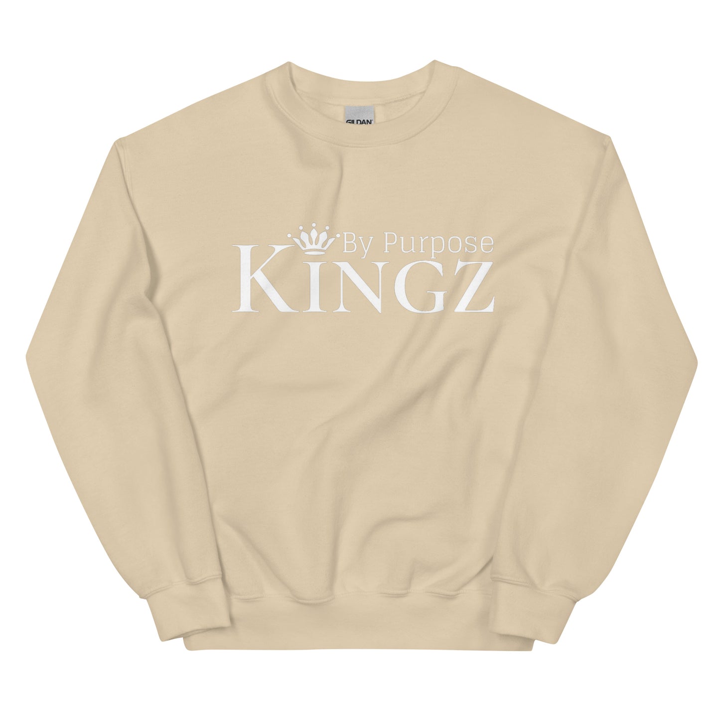 Weißes Sweatshirt „Kingz By Purpose“