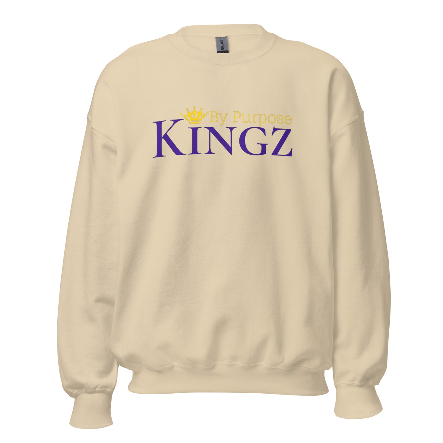 Kingz By Purpose Royal Combo (Purple/Gold/Gold) Sweatshirt