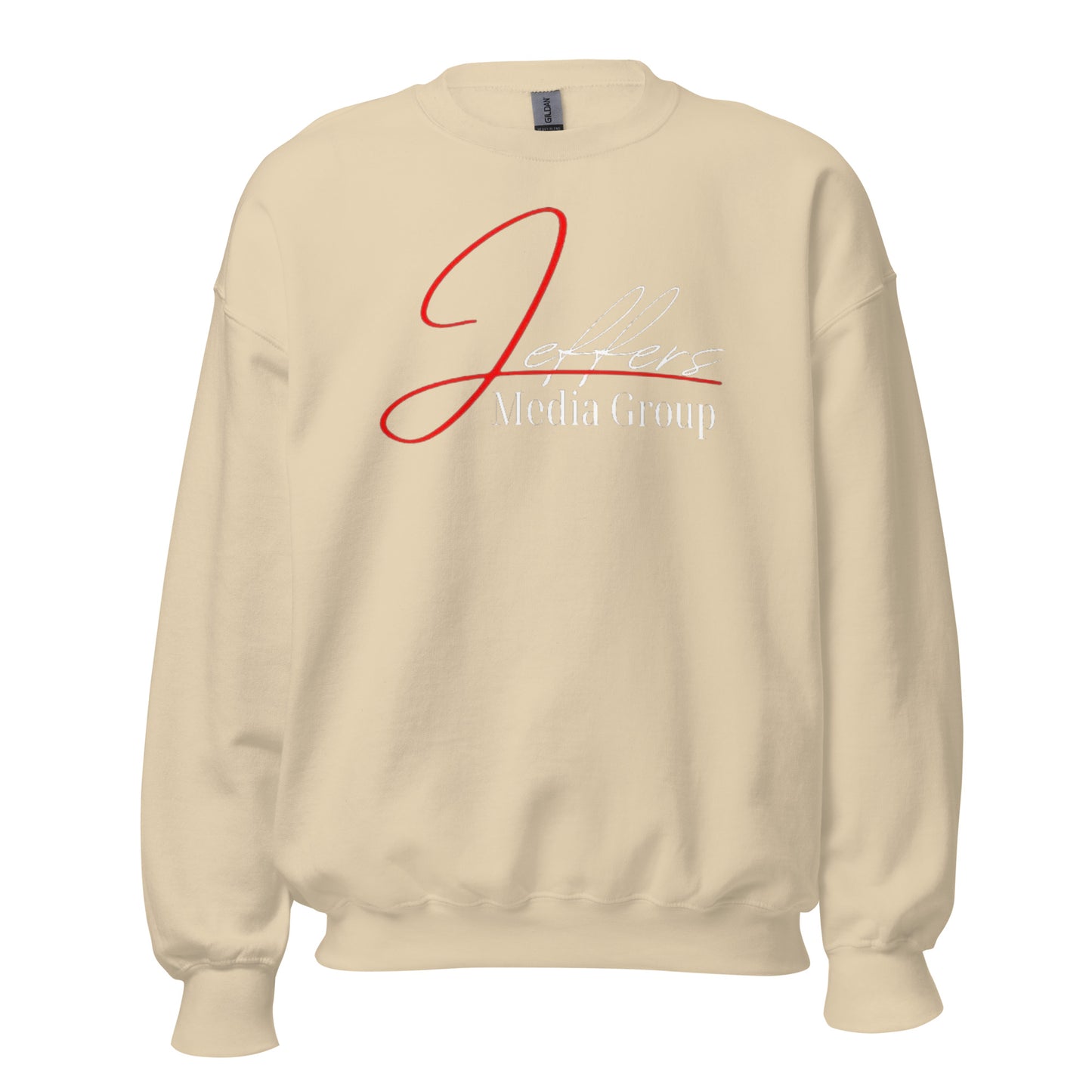 Jeffers Media Group – Sweatshirt „J/Weiß“ in Rot