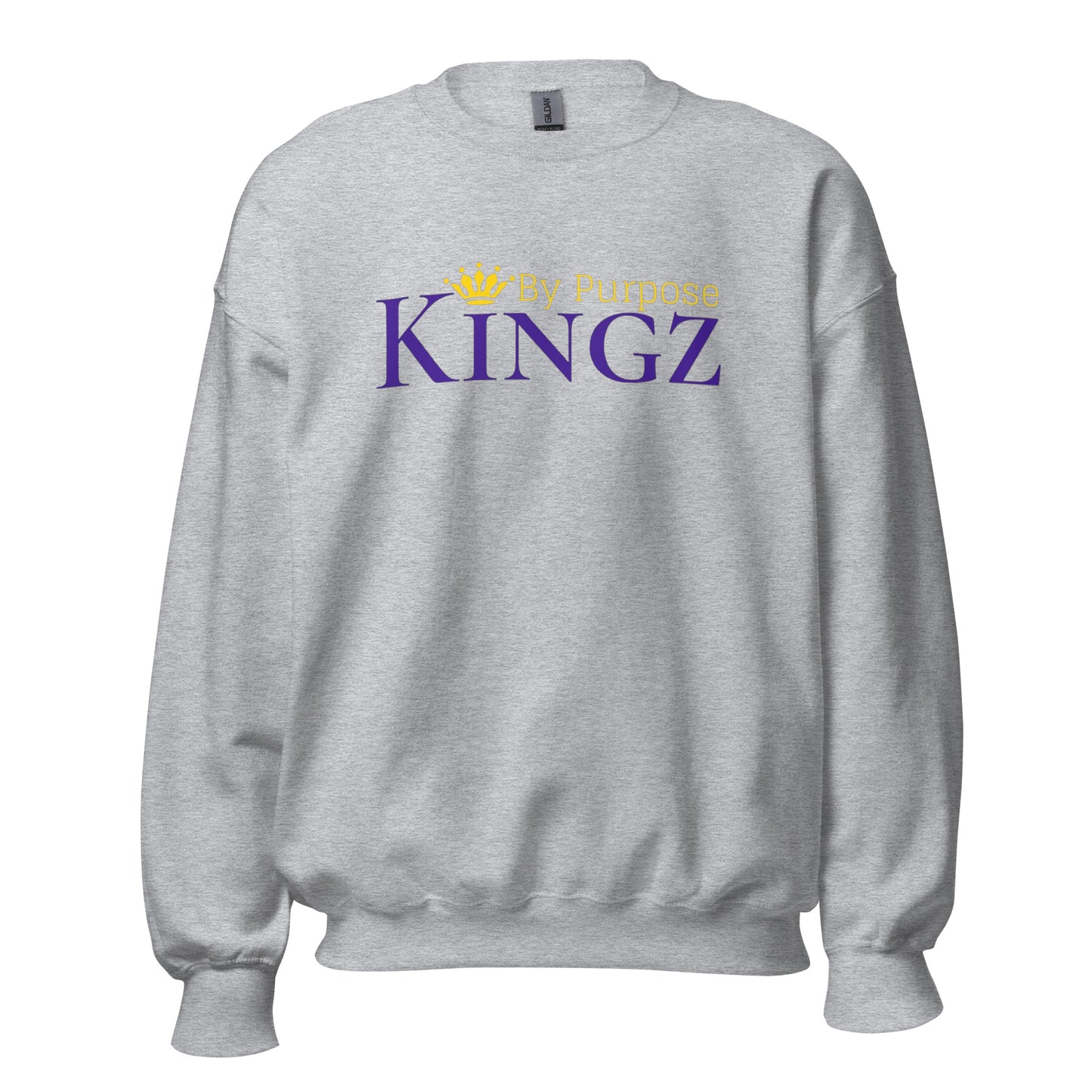 Kingz By Purpose Royal Combo (Purple/Gold/Gold) Sweatshirt