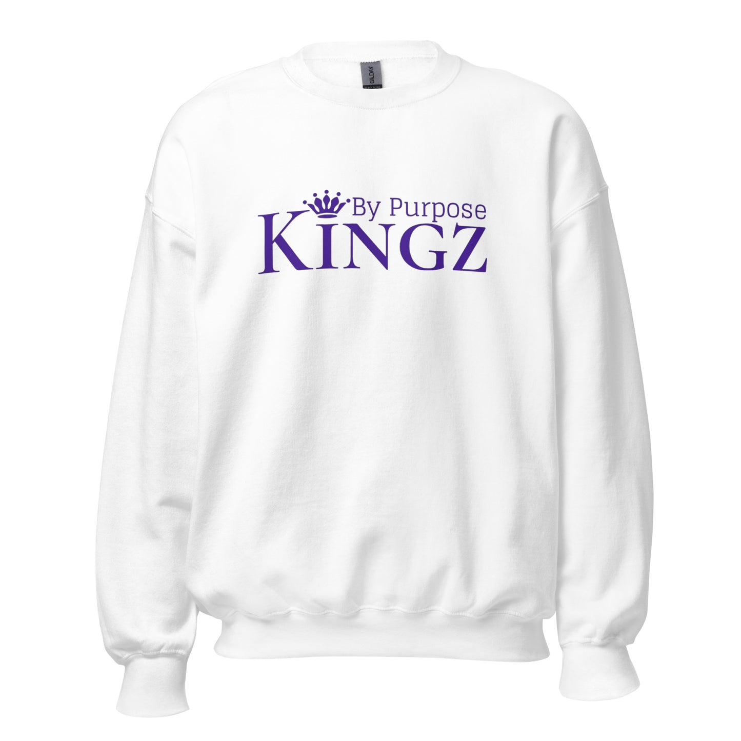 Sweatshirt „Kingz By Purpose“ in Königsviolett