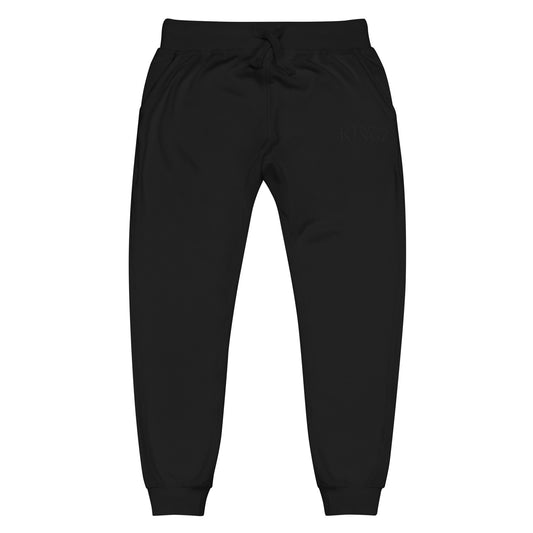 Kingz By Purpose Black Fleece Sweatpants