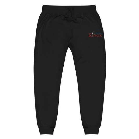 Kingz By Purpose – Fleece-Jogginghose mit Flaggenmotiv