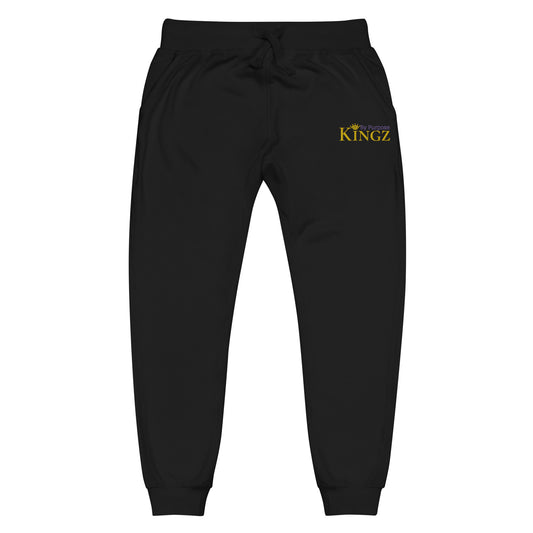 Kingz By Purpose Royal Combo (Gold/Lila/Gold) Fleece-Jogginghose