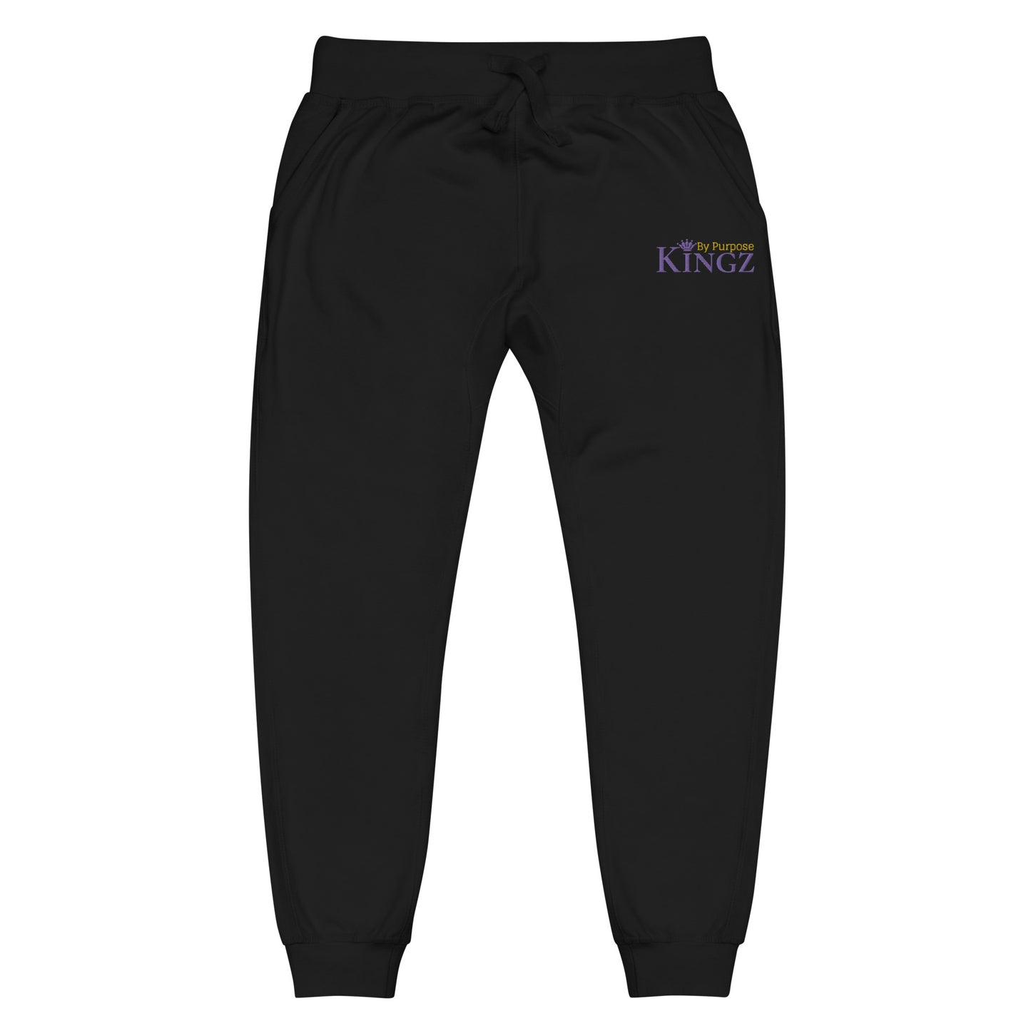 Kingz By Purpose Royal Combo (Lila/Gold/Lila) Fleece-Jogginghose
