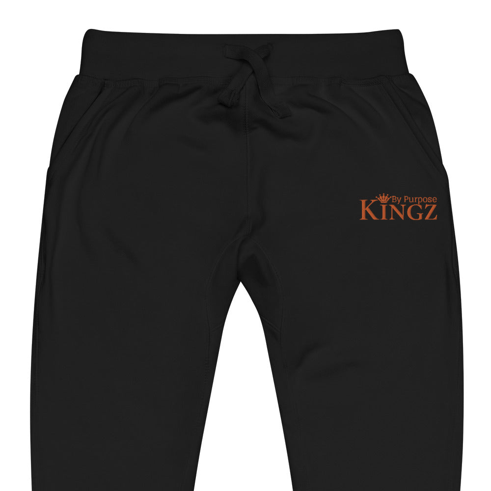 Kingz By Purpose Orange Fleece Sweatpants