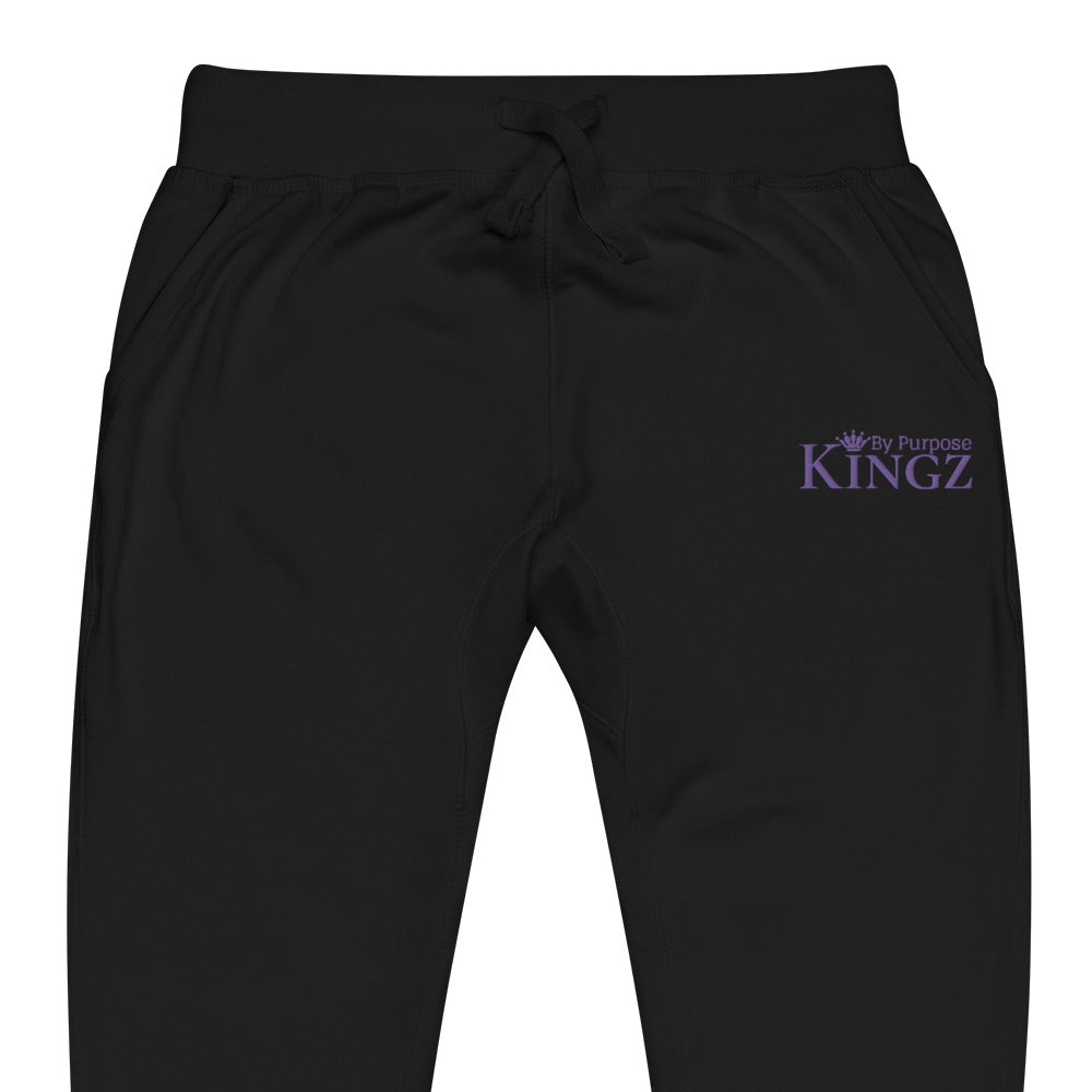 Kingz By Purpose Royal Purple Fleece Sweatpants