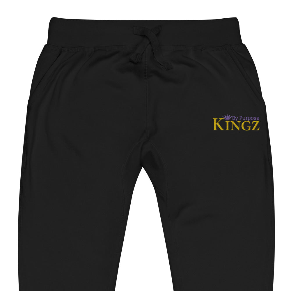 Kingz By Purpose Royal Combo (Gold/Lila/Lila) Fleece-Jogginghose