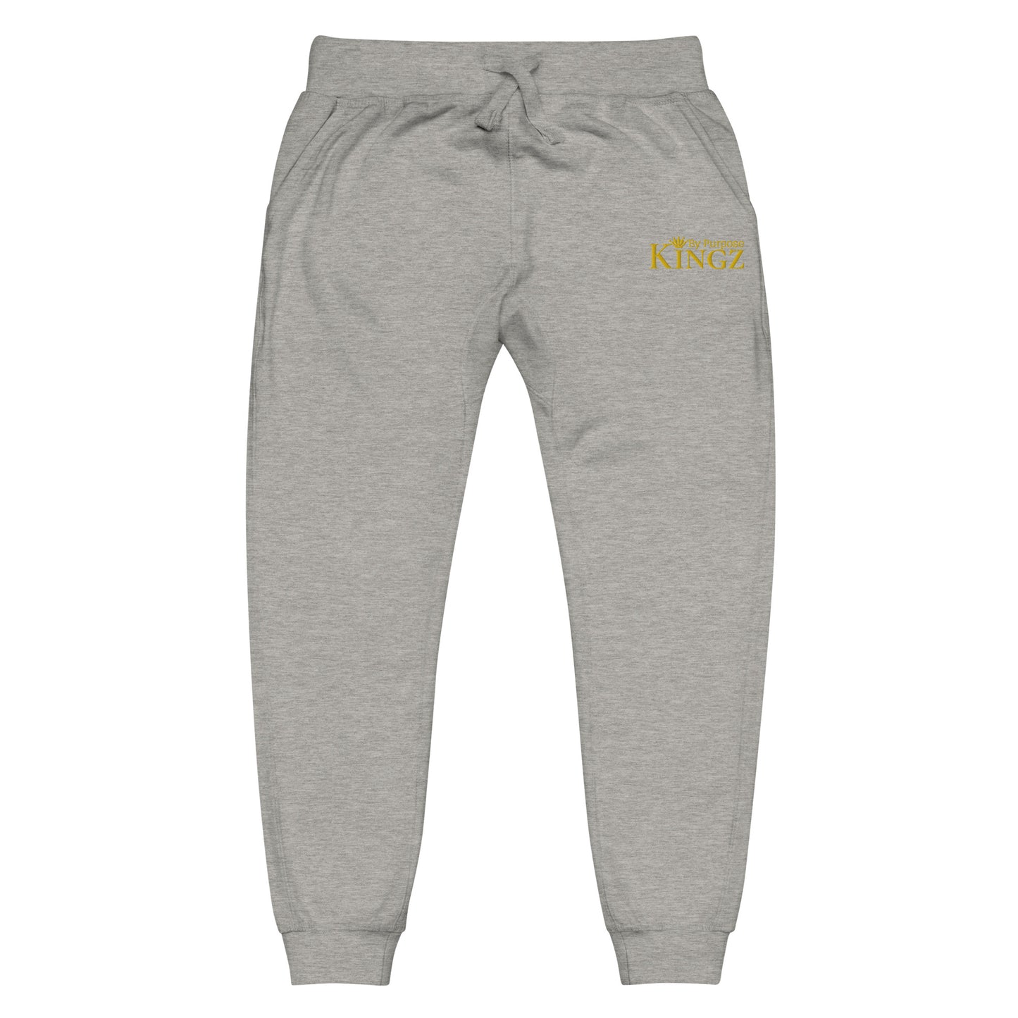 Kingz By Purpose – Fleece-Jogginghose in Royal Gold